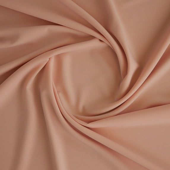 Zelouf Havana Knit Crepe , Sewing, DIY, Crafts Fabric by the Yard, Blush Allure, 7 Yard