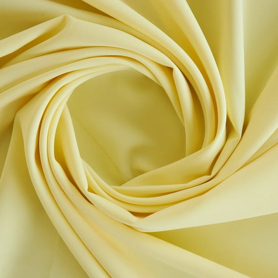 Zelouf Heavy Laguna Scuba , Sewing, DIY, Crafts Fabric by the Yard, Perfect Lemon, 10 Yard