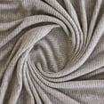 thumbnail image 1 of Zelouf Helen 2X2 Rib Knit  , Sewing, DIY, Crafts Fabric by the Yard, Heather Grey, 1 Yard, 1 of 2
