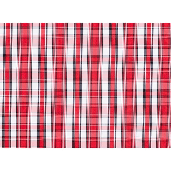 Zelouf Helena Yard Dye Taffeta Plaid Lurex , Sewing, DIY, Crafts Fabric by the Yard, White/silver, 3 Yard