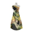 thumbnail image 1 of Zelouf High Multi Chiffon Print  , Sewing, DIY, Crafts Fabric by the Yard, 978 Blk/lime, 3 Yard, 1 of 2