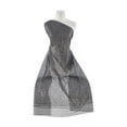 thumbnail image 1 of Zelouf Hologram Sequin Web Tulle  , Sewing, DIY, Crafts Fabric by the Yard, Black/gunmetal, 3 Yard, 1 of 2