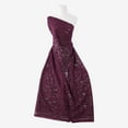thumbnail image 1 of Zelouf Impact Floral Corded Lace  , Sewing, DIY, Crafts Fabric by the Yard, Arresting Burgundy, 5 Yard, 1 of 2