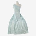 thumbnail image 1 of Zelouf Indie Floral Lace W/sequins  , Sewing, DIY, Crafts Fabric by the Yard, Aqua Sunrise, 1 Yard, 1 of 2