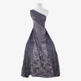 thumbnail image 1 of Zelouf Indie Floral Lace W/sequins  , Sewing, DIY, Crafts Fabric by the Yard, Coal Shadow, 7 Yard, 1 of 2