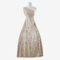 thumbnail image 1 of Zelouf Indie Floral Lace W/sequins  , Sewing, DIY, Crafts Fabric by the Yard, Sand Mist, 1 Yard, 1 of 2