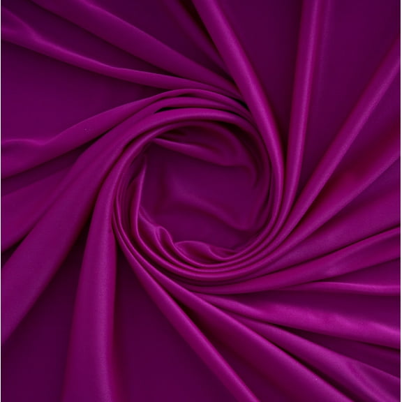 Zelouf Interlock Knit Lining , Sewing, DIY, Crafts Fabric by the Yard, Social Cerise, 3 Yard