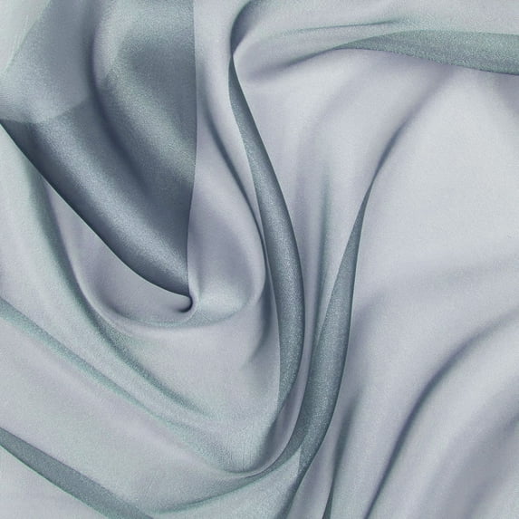 Zelouf Iridescent Organza , Sewing, DIY, Crafts Fabric by the Yard, Denim Opal, 3 Yard