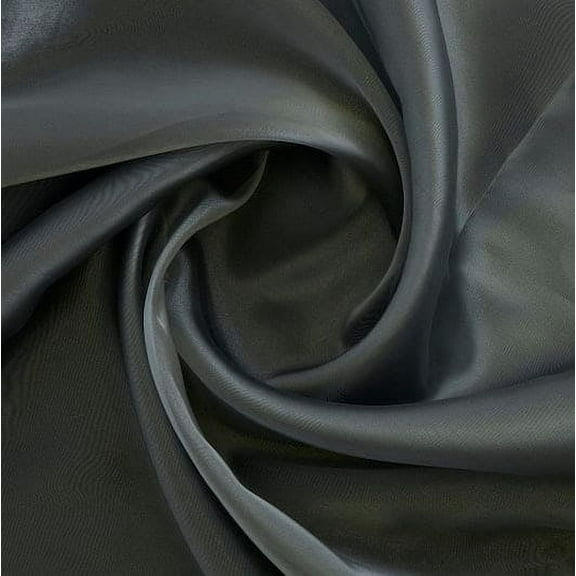 Zelouf Iridescent Organza , Sewing, DIY, Crafts Fabric by the Yard, M Silver, 3 Yard