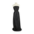thumbnail image 1 of Zelouf Isabella Rose Stretch Satin Jacquard  , Sewing, DIY, Crafts Fabric by the Yard, Black, 20 Yard, 1 of 3