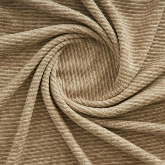 Zelouf Isla Loose Sweater Knit , Sewing, DIY, Crafts Fabric by the Yard, Stone, 1 Yard