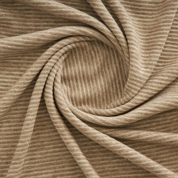 Zelouf Isla Loose Sweater Knit , Sewing, DIY, Crafts Fabric by the Yard, Stone, 7 Yard