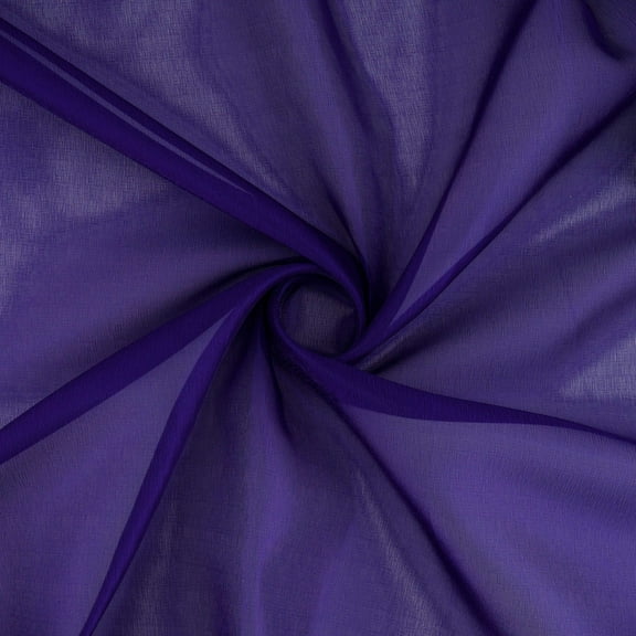 Zelouf Isolde Metallic Organza  , Sewing, DIY, Crafts Fabric by the Yard, Joyful Indigo, 3 Yard