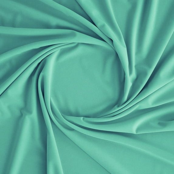 Zelouf Ity Jersey Knit , Sewing, DIY, Crafts Fabric by the Yard, New Aqua Marine, 10 Yard
