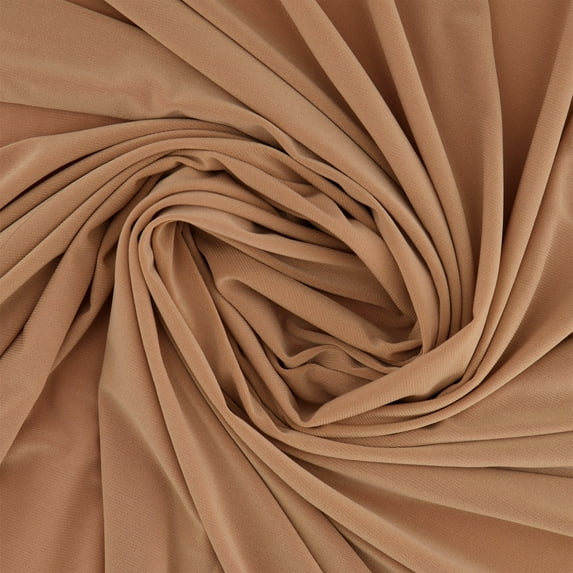 Zelouf Ity Jersey Knit , Sewing, DIY, Crafts Fabric by the Yard, Tranqil Taupe, 10 Yard