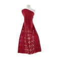 thumbnail image 1 of Zelouf Jackie Lace  , Sewing, DIY, Crafts Fabric by the Yard, Deep Apple, 5 Yard, 1 of 2