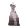 thumbnail image 1 of Zelouf Jag Lace W/foil  , Sewing, DIY, Crafts Fabric by the Yard, Enchanted Ash/beyond Grey, 20 Yard, 1 of 2
