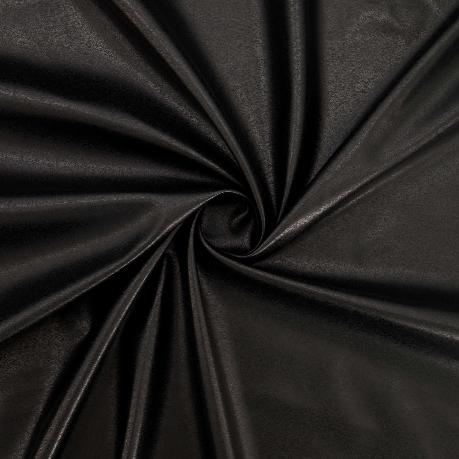 Zelouf Jasmine Faux Leather  , Sewing, DIY, Crafts Fabric by the Yard, Black, 7 Yard