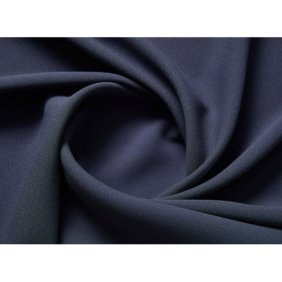 Zelouf Jem Crepe Back Satin , Sewing, DIY, Crafts Fabric by the Yard, Luscious Slate, 20 Yard