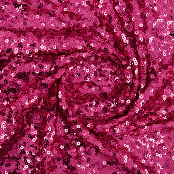 Zelouf Jenny Tonal Sequin , Sewing, DIY, Crafts Fabric by the Yard, Spring Pink, 3 Yard