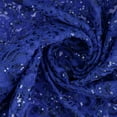 thumbnail image 1 of Zelouf Joanna Corded Embroidery Lace Mesh  , Sewing, DIY, Crafts Fabric by the Yard, Azure Wave, 3 Yard, 1 of 2