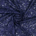 thumbnail image 1 of Zelouf Joanna Corded Embroidery Lace Mesh  , Sewing, DIY, Crafts Fabric by the Yard, Lovely Navy, 10 Yard, 1 of 2