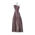 thumbnail image 1 of Zelouf Josie Print  , Sewing, DIY, Crafts Fabric by the Yard, 932 Blk/berry, 1 Yard, 1 of 2