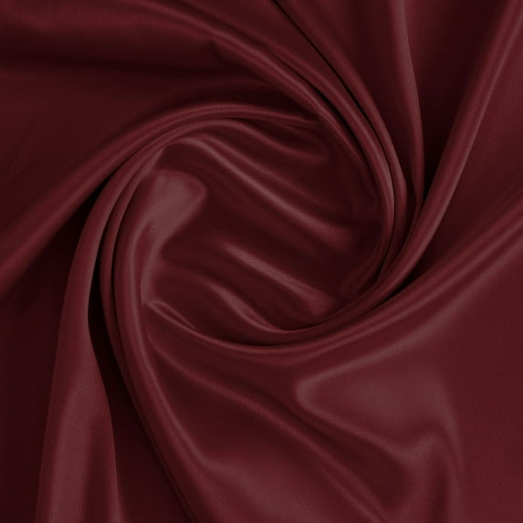 Zelouf Karina Shiny Stretch Satin , Sewing, DIY, Crafts Fabric by the Yard, Arresting Wine, 3 Yard