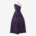thumbnail image 1 of Zelouf Kelly Brushstroke Scuba Crepe Jacquard  , Sewing, DIY, Crafts Fabric by the Yard, Black/purple, 5 Yard, 1 of 2
