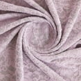 thumbnail image 1 of Zelouf Kilo Glitter Floral Lace Bonded Jersey  , Sewing, DIY, Crafts Fabric by the Yard, Lilac/silver, 1 Yard, 1 of 3