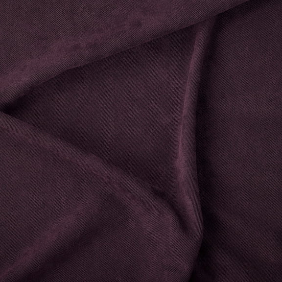 Zelouf Kite Twill Suede  , Sewing, DIY, Crafts Fabric by the Yard, Charming Plum, 3 Yard
