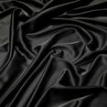 thumbnail image 1 of Zelouf Knit Satin Lining , Sewing, DIY, Crafts Fabric by the Yard, Black, 10 Yard, 1 of 2