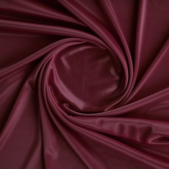 Zelouf Knit Satin Lining , Sewing, DIY, Crafts Fabric by the Yard, Garnet Belle, 20 Yard
