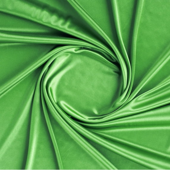 Zelouf Knit Satin Lining , Sewing, DIY, Crafts Fabric by the Yard, Hawaii Lime, 7 Yard