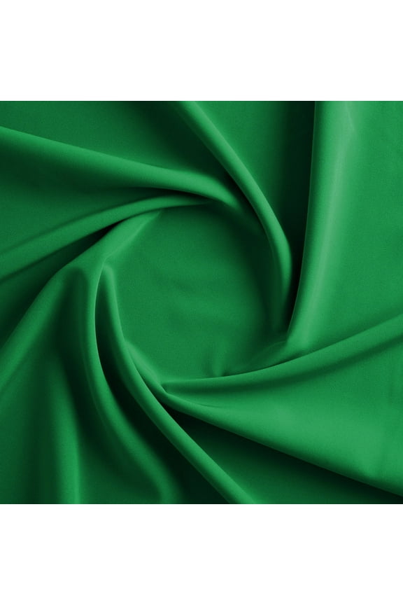 Zelouf Laguna Scuba Knit , Sewing, DIY, Crafts Fabric by the Yard, Brilliant Green, 50 Yard