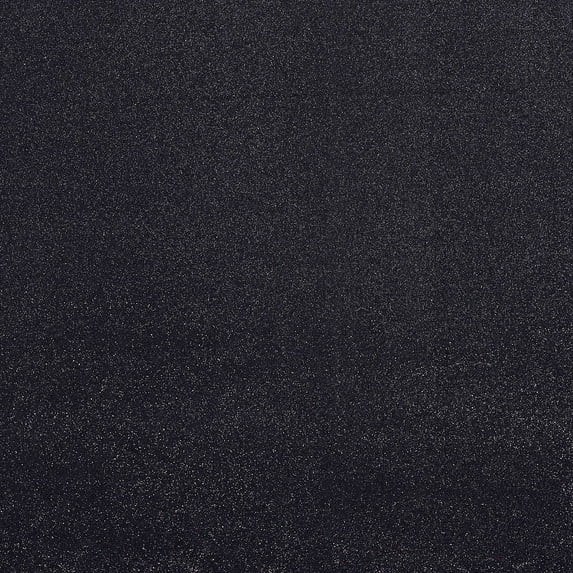 Zelouf Laren Waffle Knit W/glitter , Sewing, DIY, Crafts Fabric by the Yard, Black/black, 3 Yard