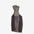 thumbnail image 1 of Zelouf Large Flower Lace  , Sewing, DIY, Crafts Fabric by the Yard, Black/mulberry, 5 Yard, 1 of 2