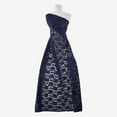 thumbnail image 1 of Zelouf Laurie Lace Sequins  , Sewing, DIY, Crafts Fabric by the Yard, Navy Bliss, 1 Yard, 1 of 2