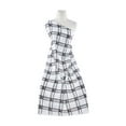 thumbnail image 1 of Zelouf Lawn Print  , Sewing, DIY, Crafts Fabric by the Yard, 191 Wht/blk, 5 Yard, 1 of 2