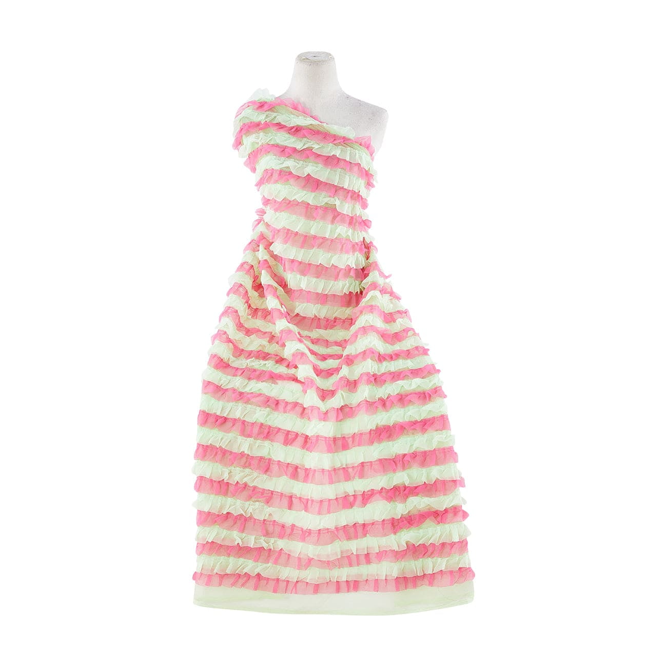 Zelouf Layered Ruffle Party Two Tone , Sewing, DIY, Crafts Fabric by ...