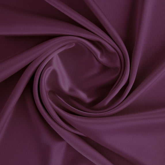 Zelouf Legacy Crepe Back Satin , Sewing, DIY, Crafts Fabric by the Yard, Pinot, 1 Yard