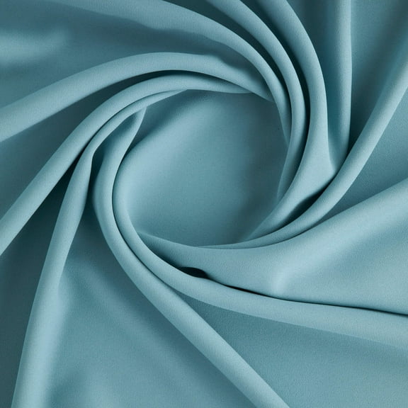 Zelouf Legacy Fiona Crepe , Sewing, DIY, Crafts Fabric by the Yard, Mist, 3 Yard