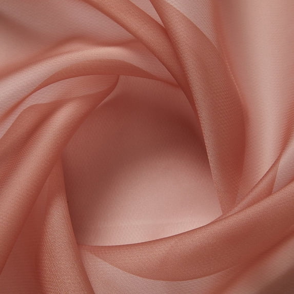 Zelouf Legacy Organza , Sewing, DIY, Crafts Fabric by the Yard, Sandalwood Shell, 20 Yard