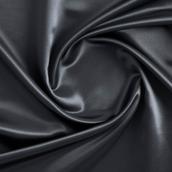 Zelouf Legacy Shantung , Sewing, DIY, Crafts Fabric by the Yard, Coal Flame, 5 Yard