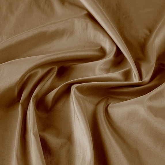 Zelouf Legacy Taffeta , Sewing, DIY, Crafts Fabric by the Yard, Feather Gold, 7 Yard
