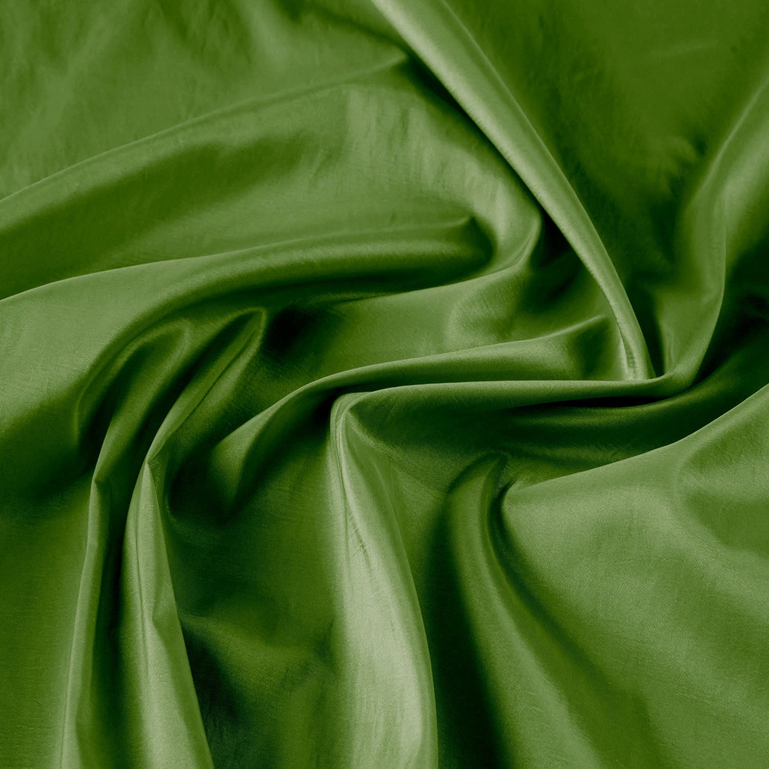 Lime Punch Green Taffeta Silk Fabric main image 1