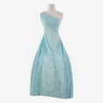 thumbnail image 1 of Zelouf Leonor Floral Glitter Lace  , Sewing, DIY, Crafts Fabric by the Yard, Dazzling Aqua, 20 Yard, 1 of 2
