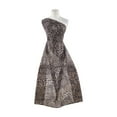 thumbnail image 1 of Zelouf Leopard Print W/ Clear Trans On Knitted Mesh  , Sewing, DIY, Crafts Fabric by the Yard, Brown, 7 Yard, 1 of 2