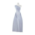 thumbnail image 1 of Zelouf Les Pleated Wavy Knit W/linear Foil  , Sewing, DIY, Crafts Fabric by the Yard, Chambray Muse/sil, 5 Yard, 1 of 2