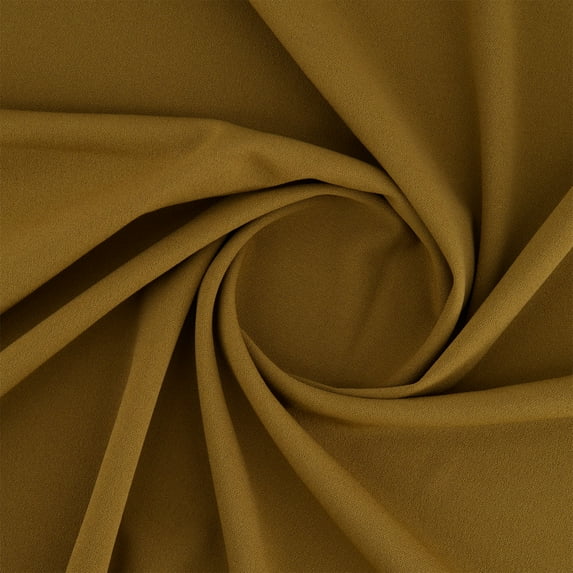 Zelouf Lightweight Scuba Crepe , Sewing, DIY, Crafts Fabric by the Yard, Olive, 20 Yard